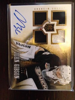 2013 Panini Prime John Gibson Prime RC #154