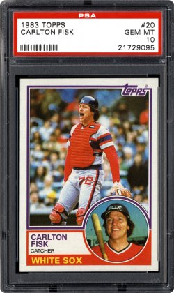1983 Topps Carlton Fisk 