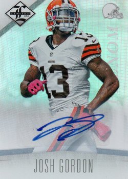 2012 Panini Limited Josh Gordon