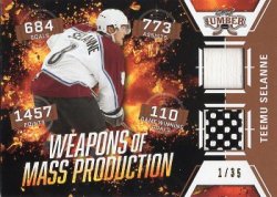 2021/22 Leaf Lumber Weapons of Mass Production  Bronze Selanne