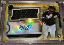 2020 Topps Triple Threads Luis Robert Gold RC