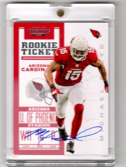 2012 Panini Contenders Michael Floyd Auto