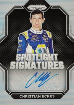 2023 Panini Prizm Racing Christian Eckes