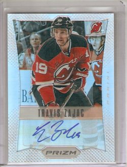 2012 Panini Rookie Anthology Travis Zajac Auto