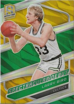 2023-24 Panini Spectra Spectracular Debut Gold Larry Bird #ed 10/10