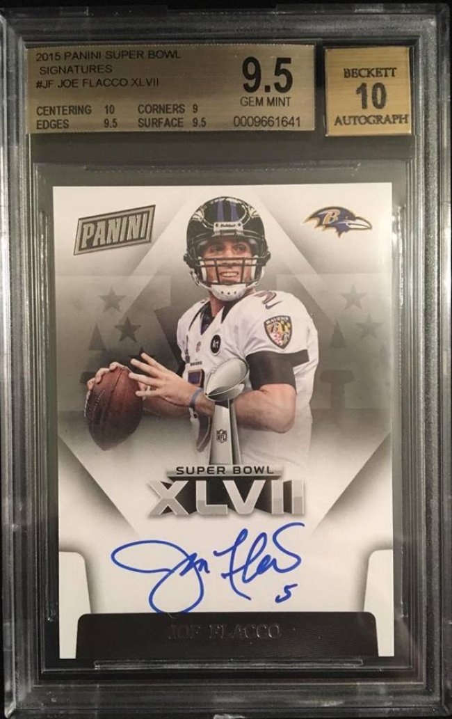 2015 panini super bowl signatures