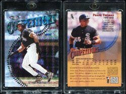 1997 Topps Finest Silver Embossed Refractor Frank Thomas