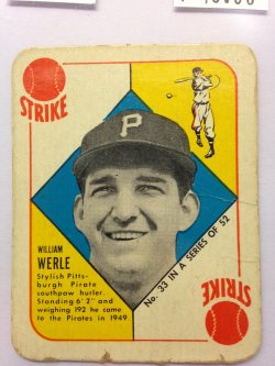 1951 Topps  William Werle