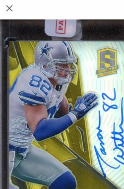 2013 Panini Spectra Jason Witten Refractor Auto Gold/5
