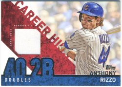 2015 Topps Career High Relic Anthony Rizzo