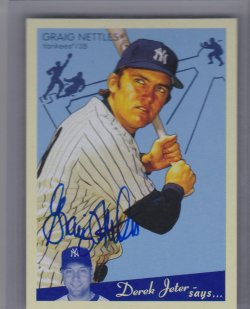  Upper Deck goudey graphs nettles