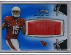 2012 Bowman Sterling Michael Floyd Rookie Relic