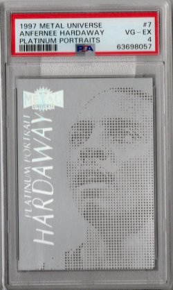 1997-98  Metal Universe Platinum Portraits Anfernee Hardaway
