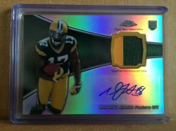 2014 Topps Chrome Davante Adams Rookie Patch Autograph