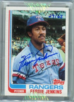 2004 Topps Originals Signature Edition: Fergie Jenkins (1982 Topps)