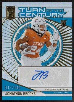2024  Elite Turn Of The Century Autographs Jonathon Brooks