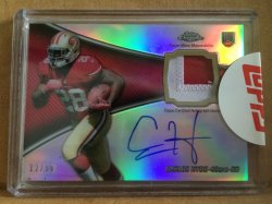 2014 Topps Chrome Carlos Hyde Rookie Patch Autograph