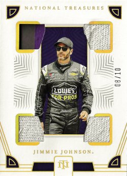 2024 Panini National Treasures Racing (firesuit) Jimmie Johnson