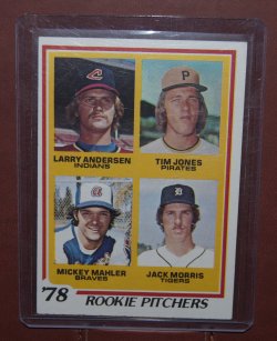 1978 Topps  Rookie Pitchers (Jack Morris)