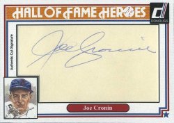 2015  Custom Hall of Fame Heroes Joe Cronin