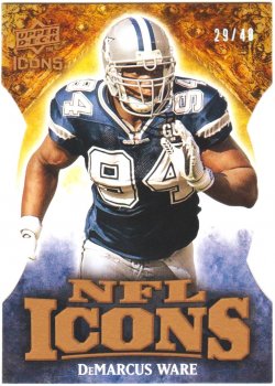    2009 NFL Icons Ware /40