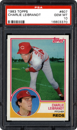 1983 Topps Charlie Leibrandt 