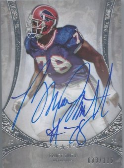    2013 Topps Five Star Bruce Smith Autograph