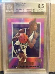 1996-1997 Skybox EX-2000 Ray Allen #37