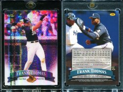 1998 Topps Finest Refractor w/Protector Frank Thomas