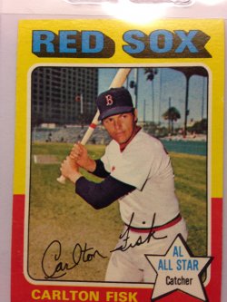 1975 Topps  Carlton Fisk