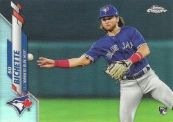 Bo Bichette Toronto Blue Jays 2020 Topps Factory Set Variation # 78 Rookie  Card