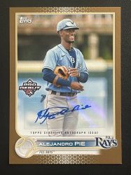 2022 Topps Pro Debut Alejandro Pie