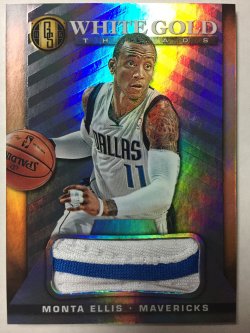 2014-15  Gold Standard Monta Ellis White Gold Patch 1/1