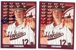 2025 Varsity Trading Cards  IP Ethan Gibson 4/13/25