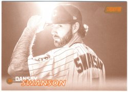 2023 Topps Stadium Club Sepia Dansby Swanson