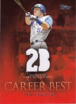2009 Topps Career Best Relics Ian Kinsler