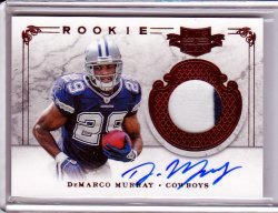    Murray, DeMarco - 2011 Panini Plates and Patches Autograph Patch Rookie 322/499