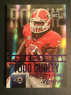2015 Panini Prestige Todd Gurley RC #30/100