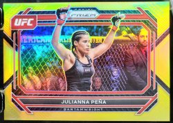 2023 Panini Prizm UFC Julianna Pena Prizms Gold