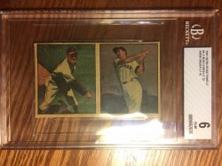 1951 Berk Ross Panels Bob Lemon/Hank Bauer #1-2