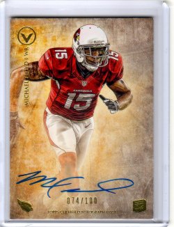 2012 Topps Valor Michael Floyd Auto