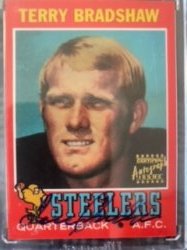 1999 Topps topps stars reprint rc auto terry bradshaw