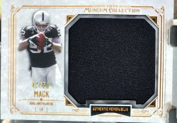 2014 Topps Museum Collection Khalil Mack Rookie Jumbo Relics Bronze Parallel