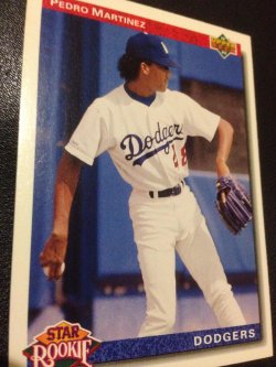 1992 Upper Deck PEDRO MARTINEZ #18 LA DODGERS Pitcher ALL-STAR Rookie