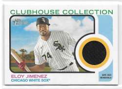 2022 Topps Topps Heritage Clubhouse Collection Relics Eloy Jimenez