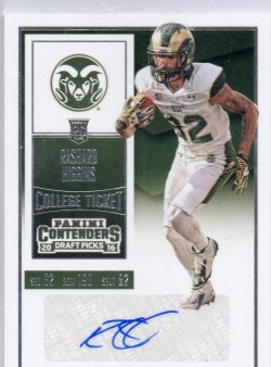 2016 Panini Contenders Rashard Higgins