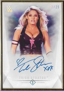 2019 Topps WWE Transcendent Collection Trish Stratus #ed 2/25