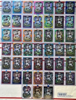 2001 Panini Prizm Complete 45 Card Rainbow Mark Brunell