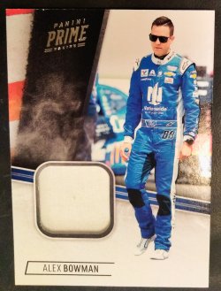 2020 Panini Chronicles Prime Relics Alex Bowman