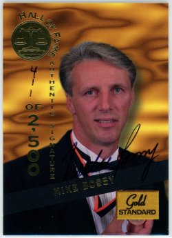 1994  Signature Rookies Gold Standard HOF Autographs Mike Bossy